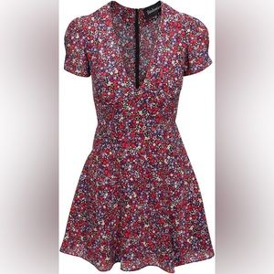 Floral layered Overlay Dress-Luella main image 1